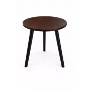 Столик интерьерный круглый DASH-1201 40х40х55 см Темное-Дерево