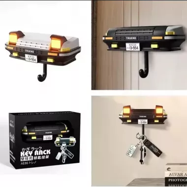 Настенный держатель для ключей Toyota AE86 Trueno с подсветкой фар