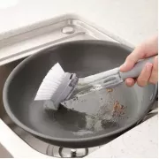 Багатофункціональна щітка для миття посуду DTMA з дозатором та насадками