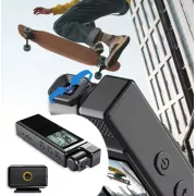 Видеокамера нагрудная Wi-Fi аккумуляторная боди камера с дисплеем 1.3 дюйма регистратор с фиксацией клипсой UKC L9