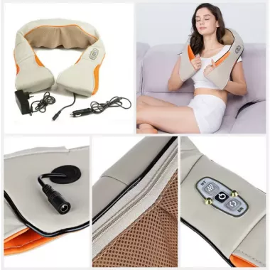 Масажер для шиї та плечей Massager of Neck Kneading Масажер для шиї та плечей Massager of Neck Kneading