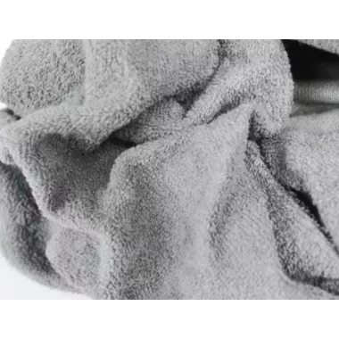 салатове Простирадло махрове на резинці з наволочками Anisa (220х240+30 см)