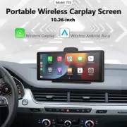 Универсальный сенсорный дисплей 10 дюймов с камерой CarPlay и Android Auto