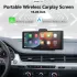 Универсальный сенсорный дисплей 10 дюймов с камерой CarPlay и Android Auto