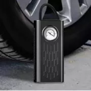 Портативный автомобильный компрессор AND1322, насос от прикуривателя 12V с манометром