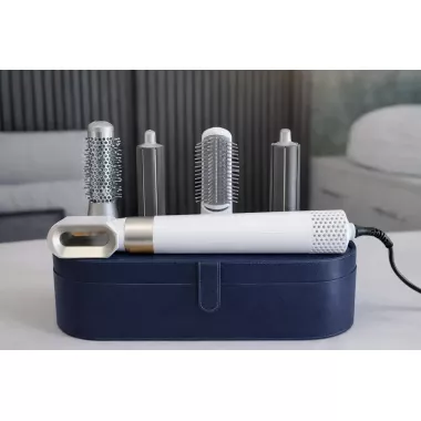 Стайлер Hot Air Styler 5в1 для укладки волос, 1000 Вт, 5 насадок, с кейсом Белый Стайлер Hot Air Styler 5в1 для укладки волос, 1000 Вт, 5 насадок, с кейсом Белый