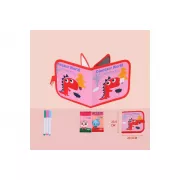 Многоразовый альбом для рисования с фломастерами Dinosaur World