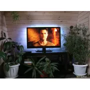 Стрічка світлодіодна RGB 5050 2м з пультом для підсвічування телевізора, монітора, меблів від USB