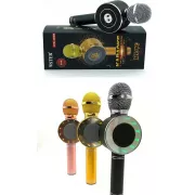 Караоке микрофон Wster WS-669 беспроводной микрофон с встроенным динамиком