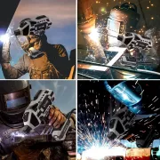 Портативный сварочный аппарат 4600Вт, 220В, в кейсе / Ручной сварочный инструмент / Электросварочный аппарат