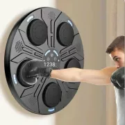 Настенный тренажер электронная мишень музыкальная для бокса с перчатками New