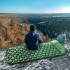 Матрац надувний туристичний з подушкою 190x60x5см із чохлом Світло-зелений Матрац надувний туристичний з подушкою 190x60x5см із чохлом Світло-зелений
