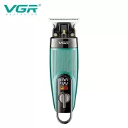 Беспроводная машинка для стрижки волос + 4 насадки, USB, VGR-975 / Аккумуляторный триммер для волос и бороды