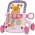 Детские ходунки-каталка с развивающим центром – первые шаги с радостью и пользой розовый Детские ходунки-каталка с развивающим центром – первые шаги с радостью и пользой розовый