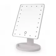Рожевий Дзеркало з LED підсвічуванням для макіяжу Magic MakeUp Mirror