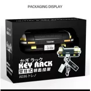 Настенный держатель для ключей Toyota AE86 Trueno с подсветкой фар