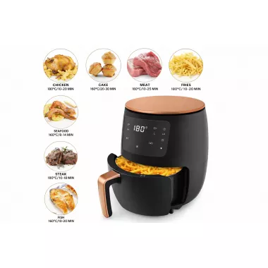 Аэрогриль мультипечь фритюрница Silver Love 8л 2800w