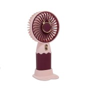 Портативный вентилятор ZB088A Mini Fan / Ручной вентилятор с аккумулятором / Настольный портативный вентилятор