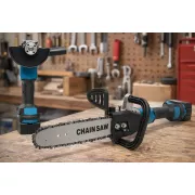 Акумуляторна болгарка з насадкою пила 2в1 в кейсі 2АКБ