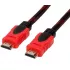 Кабель HDMI-HDMI Donli обплетення, ферити, посилений 20 м (V1.4)