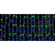Світлодіодна гірлянда Водоспад 400LED 3х2м 220V Мікс Прозорий провід