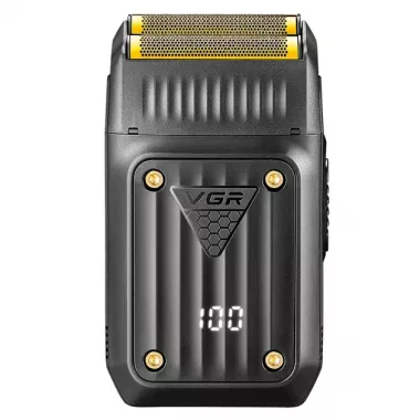 Электробритва VGR V-363 шейвер, двойное лезвие, LED дисплей