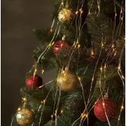 Гирлянда Конский хвост от USB 5 метра 1000 LED 20 нитей , желтый