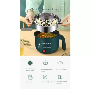 Электрокастрюля скороварка-рисоварка Balashov 1.5 л Электрокастрюля скороварка-рисоварка Balashov 1.5 л