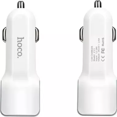 Адаптер ОЗУ Hoco Z23 dual-port car charger 2USB 2.4A Адаптер ОЗУ Hoco Z23 dual-port car charger 2USB 2.4A