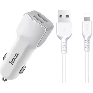 Адаптер ОЗУ Hoco Z23 dual-port car charger 2USB 2.4A Адаптер ОЗУ Hoco Z23 dual-port car charger 2USB 2.4A