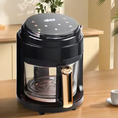 Аэрофритюрница безмасляная сенсорная на 6л Gold Diamond TK9905 3200Вт