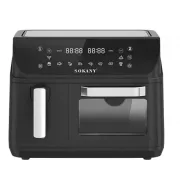 Аерофритюрниця Sokany SK-10060 з 2 чашами, сенсорне керування