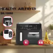 Аерофритюрниця Sokany SK-10060 з 2 чашами, сенсорне керування