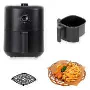 Аэрофритюрница для дома с таймером на 1.5 Л, 1200 ВТ AIR FRYER CROWNBERG CB 5541Безмасляная фритюрница