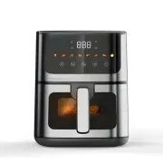 Аерогриль Rainberg RB 2268 4200W аерофрітюрниця безмасляна для приготування без олії з регулюванням температури 8 л