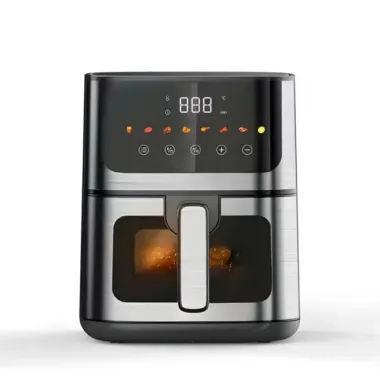 Аэрогриль Rainberg RB 2268 4200W аэрофритюрница безмасляная для приготовления без масла с регулировкой температуры 8 л Аэрогриль Rainberg RB 2268 4200W аэрофритюрница безмасляная для приготовления без масла с регулировкой температуры 8 л