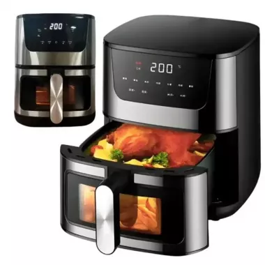 Аэрогриль Rainberg RB 2268 4200W аэрофритюрница безмасляная для приготовления без масла с регулировкой температуры 8 л Аэрогриль Rainberg RB 2268 4200W аэрофритюрница безмасляная для приготовления без масла с регулировкой температуры 8 л