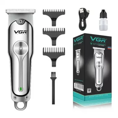 Акумуляторна машинка для стрижки волосся VGR V-071