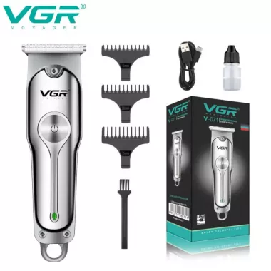 Акумуляторна машинка для стрижки волосся VGR V-071