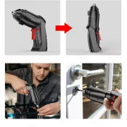 Аккумуляторная отвертка трансформер, 48 элементов, мини-шуруповерт