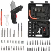 Аккумуляторная отвертка трансформер, 48 элементов, мини-шуруповерт