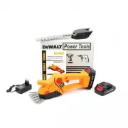 Аккумуляторные ножницы-кусторезы на 24Вт с 2 насадками по уходу за садом в кейсе