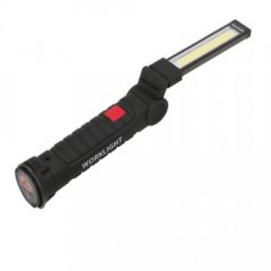 Аккумуляторный фонарь лампа светильник WORKLIGHT W-52 складной (от USB/с МАГНИТОМ/с КРЮЧКОМ)