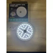 Аккумуляторный фонарь с гирляндой, USB и магнитным креплением / Подвесной фонарь для кемпинга 20м