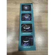 Аккумуляторный фонарь с гирляндой, USB и магнитным креплением / Подвесной фонарь для кемпинга 20м