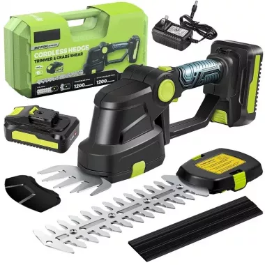 Аккумуляторный кусторез KRAFFTEC Saker Trimmer and Grass shear 36V 2АКБ / ножницы по уходу за садом Аккумуляторный кусторез KRAFFTEC Saker Trimmer and Grass shear 36V 2АКБ / ножницы по уходу за садом