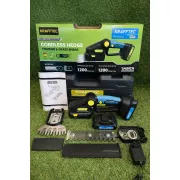 Аккумуляторный кусторез KRAFFTEC Saker Trimmer and Grass shear 36V 2АКБ / ножницы по уходу за садом