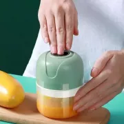 Аккумуляторный мини измельчитель для продуктов 250мл, с USB / Кухонный мини блендер для овощей