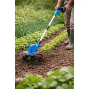 Аккумуляторный ручной культиватор для разрыхления и прополки земли Domotec 2 АКБ 48V 4000W