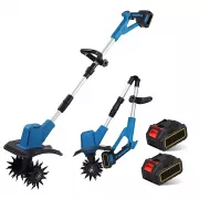 Аккумуляторный ручной культиватор для разрыхления и прополки земли Domotec 2 АКБ 48V 4000W